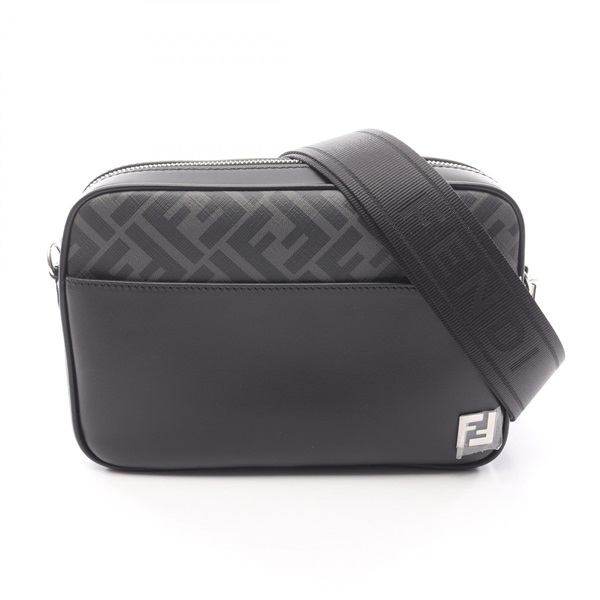 FENDI Zucca Square FF Camera Case Shoulder crossbody Bag 7M0286AJF0F0GXN canvas