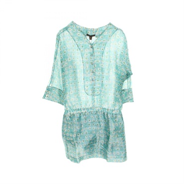 LOUIS VUITTON Dress Nylon silk Green Used Women size 36