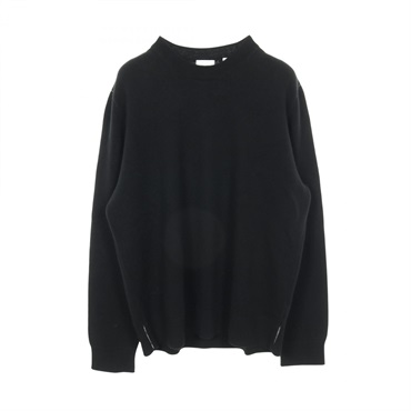 BURBERRY knit 8072111 cashmere Black #L Used mens