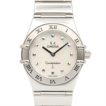 OMEGA Constellation Mini My Choice Wrist Watch 1561.71 Quartz SS Used Women