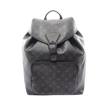 LOUIS VUITTON Montsouris Rucksack Backpack M46683 Monogram eclipse canvas BK