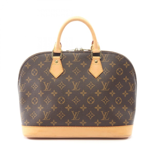 LOUIS VUITTON Alma PM Handbag M51130 Monogram canvas leather Brown Used Women LV