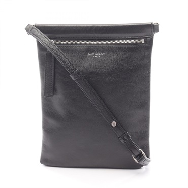 SAINT LAURENT PARIS Shoulder crossbody Bag TCT581697･1023 leather Black Used