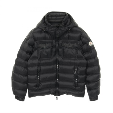 MONCLER EDWARD Down jacket with Hood Nylon Black #1 Used mens