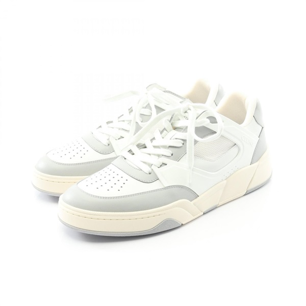 CELINE Triomphe sneakers 361554995C00DP40 leather White Gray NEW mens size 40