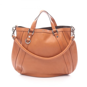 GUCCI Abbey Shoulder Handbag 268641 leather Brown Used Women