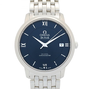 OMEGA De Ville Prestige Co-Axial Wrist Watch 424.10.37.20.03 Auto SS NEW mens