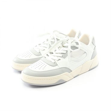 CELINE Triomphe sneakers 361554995C00DP41 leather White Gray NEW mens size 41