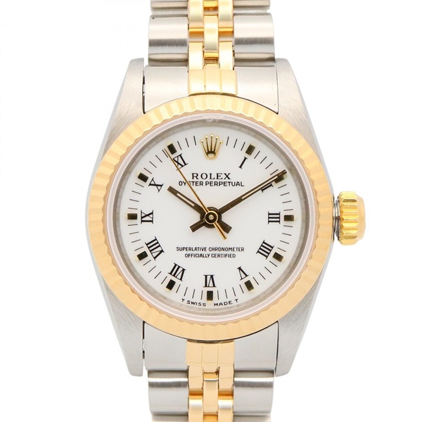 ROLEX Datejust 88 Wrist Watch 67193 Automatic 18KYG Gold SS Used Women