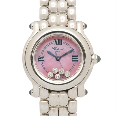 Chopard Happy sports Wrist Watch 27/8250-23 Quartz Stainless Steel Used Women