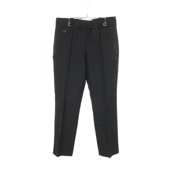 BURBERRY Pants #UK10 8046323 wool Black Used Women