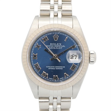 ROLEX Datejust P number Wrist Watch 79174 Automatic 18KWG SS Used Women
