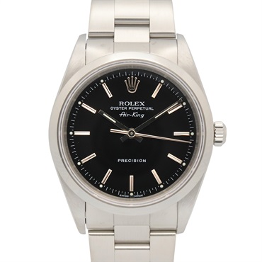 ROLEX Air King P Wrist Watch 14000 Automatic winding Stainless Steel Used Women