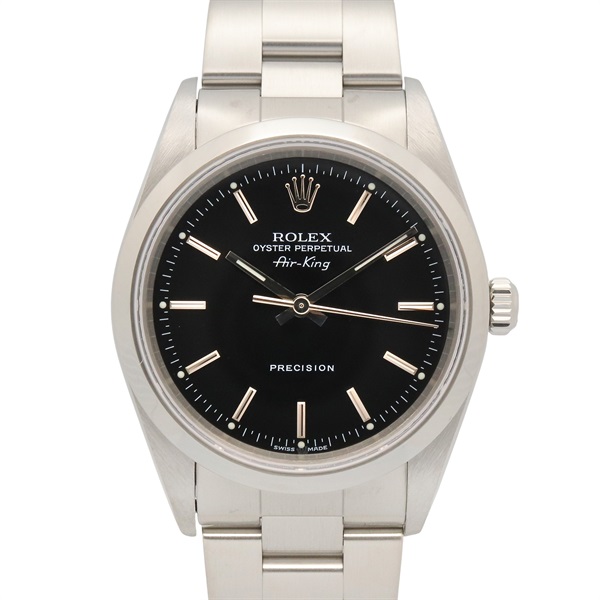 ROLEX Air King P Wrist Watch 14000 Automatic winding Stainless Steel Used Women