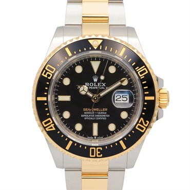ROLEX Sea-dweller random Wrist Watch 126603 Automatic 18KYG Gold SS Used mens