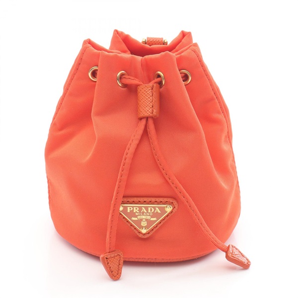 PRADA Re-Nylon charm 1TT2022DMKF0S2G Nylon Orange NEW Women