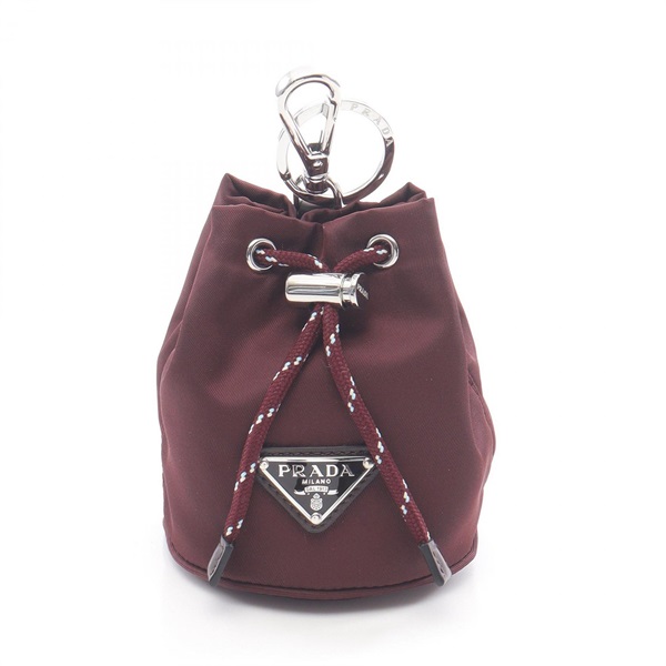 PRADA Re-Nylon Speed Lock charm 2TT2022HE1F0007 Nylon Bordeaux NEW Women