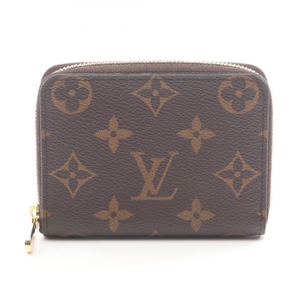 LOUIS VUITTON Zippy Coin purse compact wallet M60067 Monogram canvas Used LV