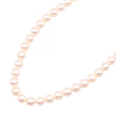 TASAKI Pearl Necklace Silver925 Pearl White 41.5㎝ Used Women