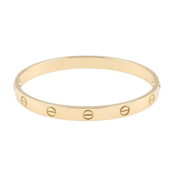 CARTIER Love Bracelet Bangle 18KYG Yellow Gold Used Women