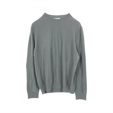 HERMES H Brush Knitwear Sweater wool Green Used mens size XL