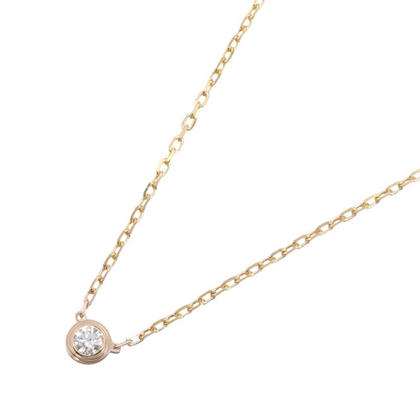 CARTIER D'amour SM Necklace Diamond 18KPG Pink Rose Gold Used women