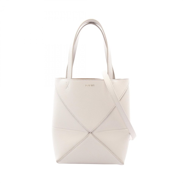 LOEWE Puzzle fold Mini Crossbody Handbag A779V25X191769 leather Gray NEW