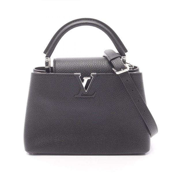 LOUIS VUITTON Capucine BB shoulder crossbody Handbag M94586 Taurillon noir used