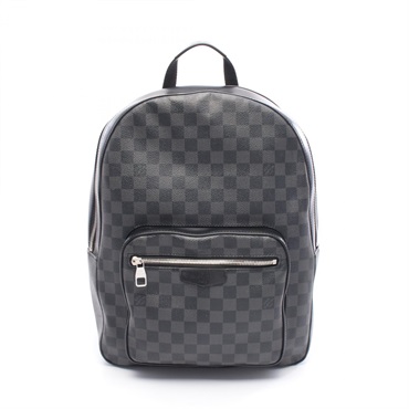 LOUIS VUITTON Josh Rucksack Backpack N41473 Damier graphite canvas leather Used