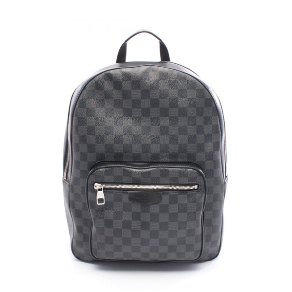 LOUIS VUITTON Josh Rucksack Backpack N41473 Damier graphite canvas leather Used