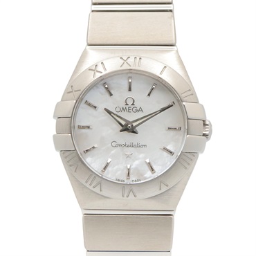 OMEGA Constellation Wrist Watch 123.10.24.60.05.001 Quartz SS Used Women