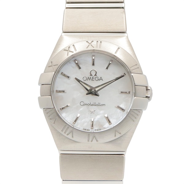 OMEGA Constellation Wrist Watch 123.10.24.60.05.001 Quartz SS Used Women