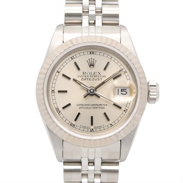 ROLEX Datejust L Wrist Watch 69174 Automatic winding K18WG SS Used Women