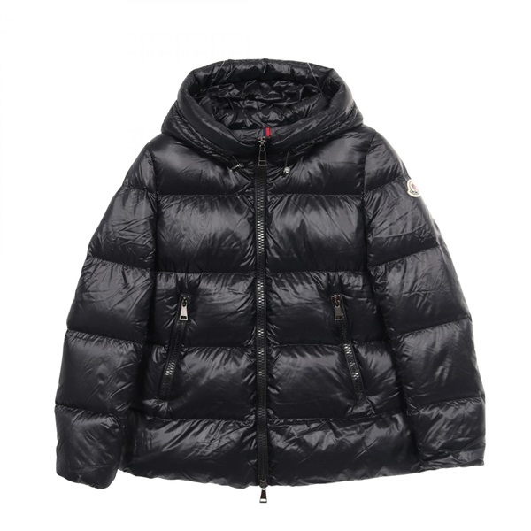 MONCLER SERITTE Down Jacket with Hood Nylon Black #1 Used Women