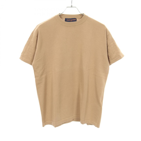 LOUIS VUITTON Monogram Knitwear RM242MQ Z34 HQN40W cotton Beige Beige Used mens