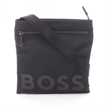 BOSS Logo envelope Shoulder Bag 50490970 Nylon Black NEW Unisex