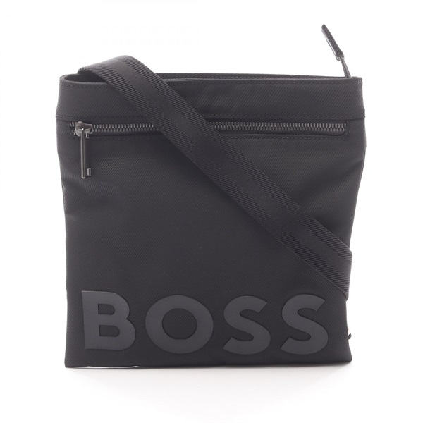 BOSS Logo envelope Shoulder Bag 50490970 Nylon Black NEW Unisex