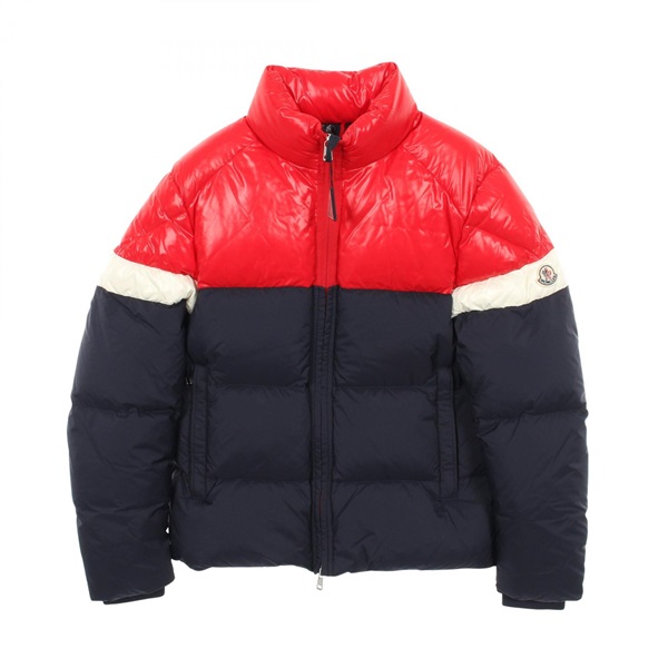 MONCLER KONIC Down jacket Nylon Navy Red Beige #1 Used mens