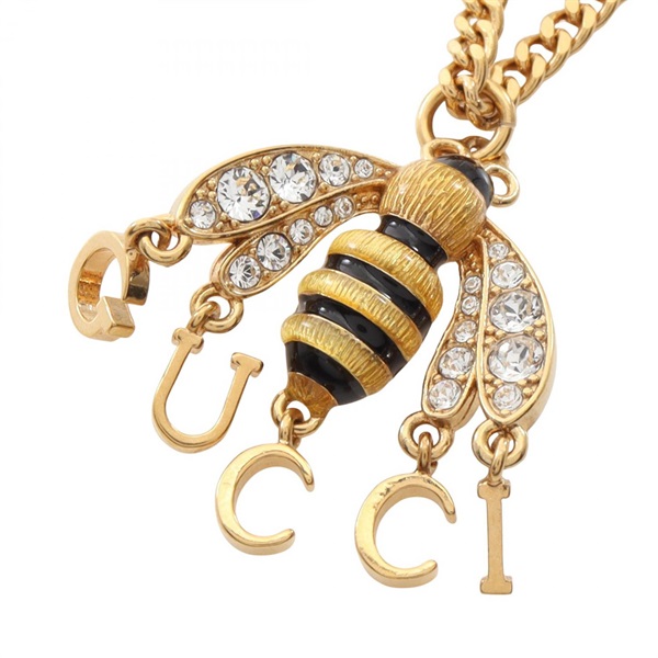 GUCCI BEE Logo Necklace