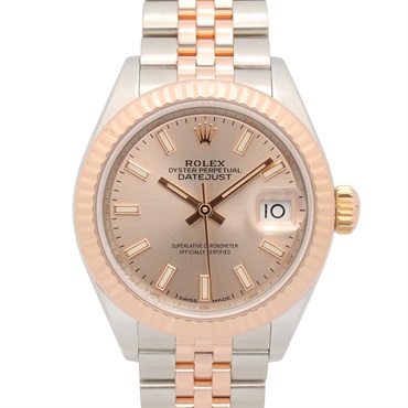 ROLEX Datejust Random Number Wrist Watch 279171 Auto winding K18PG SS Used Women