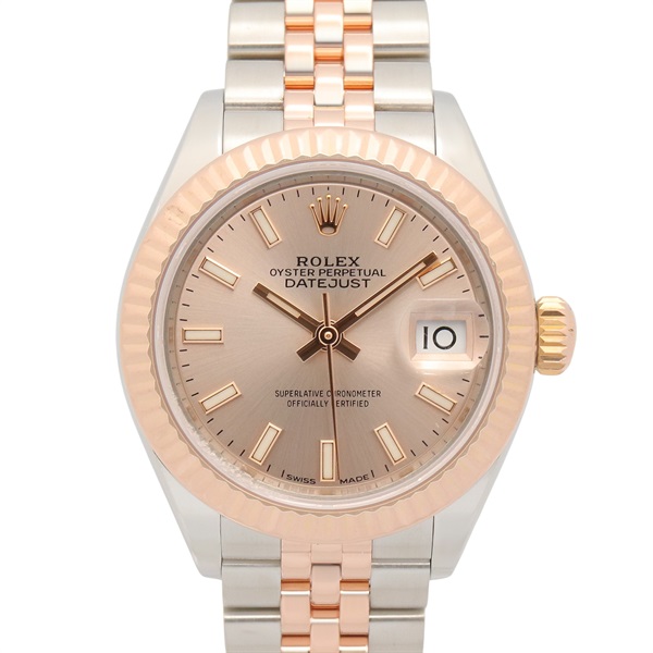 ROLEX Datejust Random Number Wrist Watch 279171 Auto winding K18PG SS Used Women