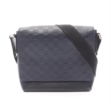 LOUIS VUITTON District PM Shoulder Bag N41285 Damier Infini leather Cosmos Used