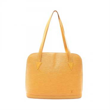 LOUIS VUITTON Lussac Shoulder Bag M52289 Epi leather Tassil Yellow Used Women LV