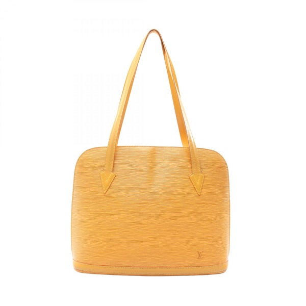 LOUIS VUITTON Lussac Shoulder Bag M52289 Epi leather Tassil Yellow Used Women LV