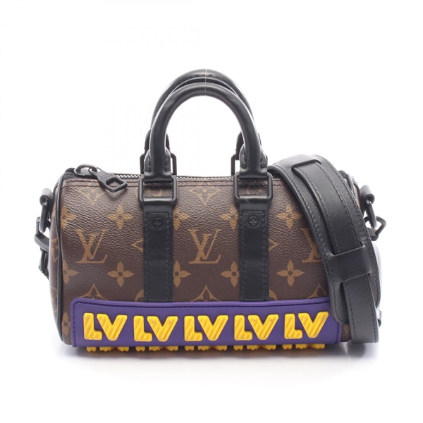 LOUIS VUITTON Keepall XS LV Rubber Crossbody Handbag M45788 Monogram canvas Used