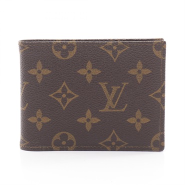 LOUIS VUITTON Portefeuille Multiple Wallet M60895 Monogram canvas Used unisex LV