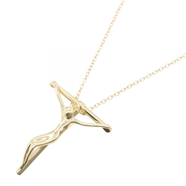 TIFFANY＆CO Rosary Necklace Pendant 18KYG Yellow Gold Used 71.5㎝