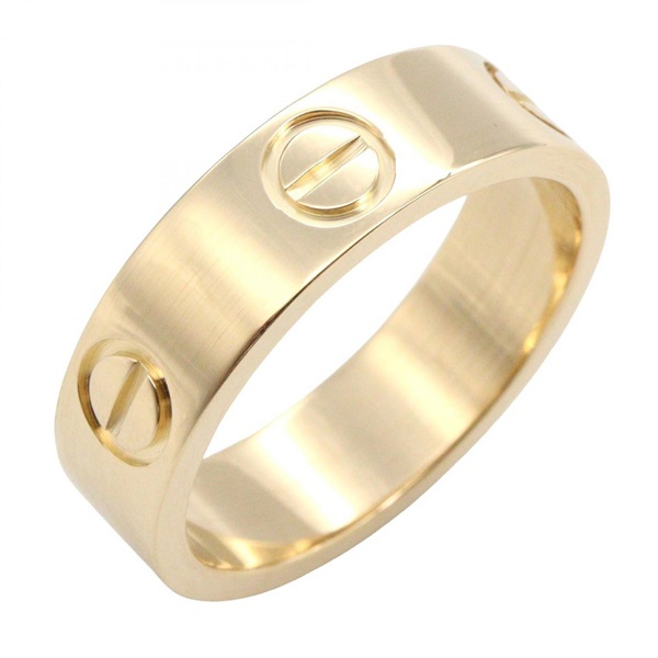 CARTIER Love Ring 18KYG Yellow Gold #52 Used Unisex US Size 6