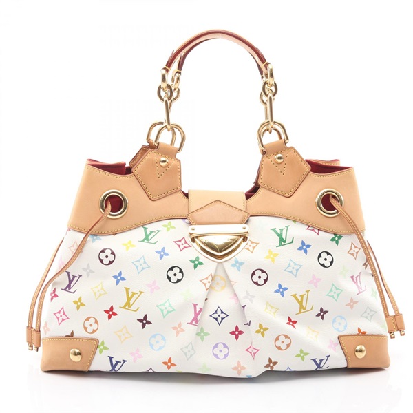 LOUIS VUITTON Ursula Handbag M40123 Monogram Multicolor canvas leather Used LV