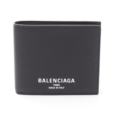 BALENCIAGA Credit Square Folded Coin Bi-fold wallet 8119102ABV01000 leather NEW